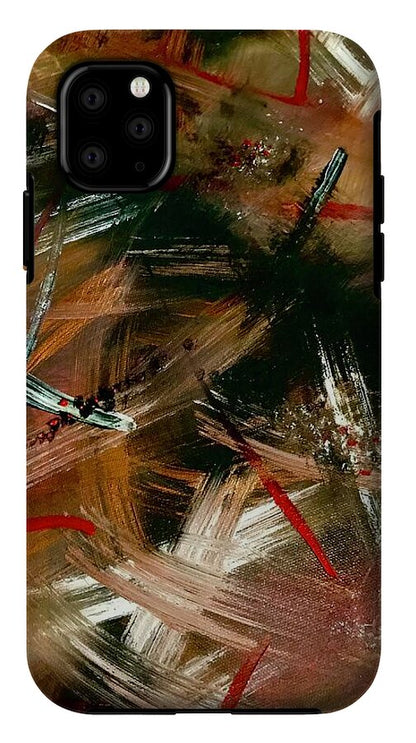 Gold Feather 1 - Phone Case