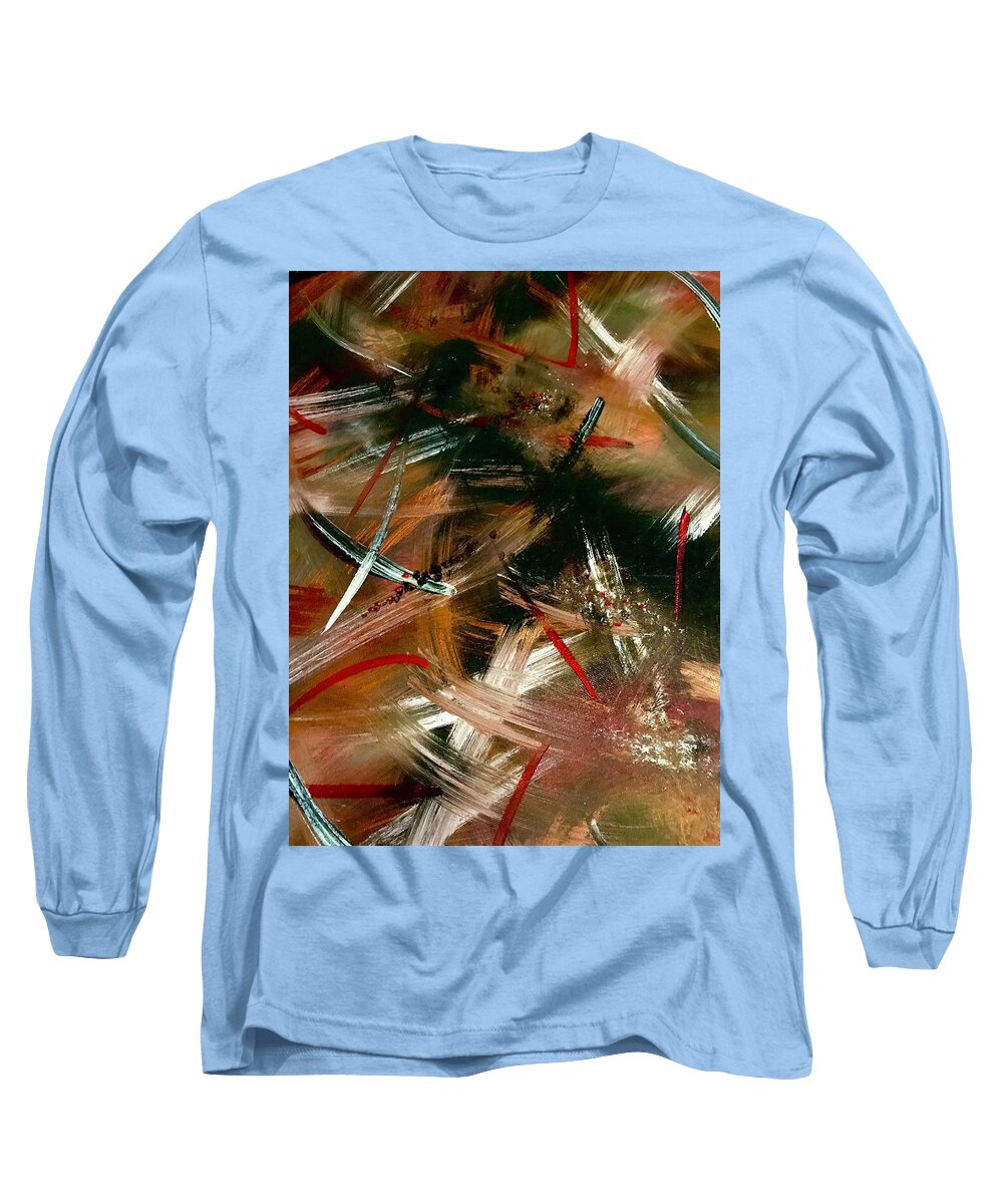 Gold Feather 1 - Long Sleeve T-Shirt