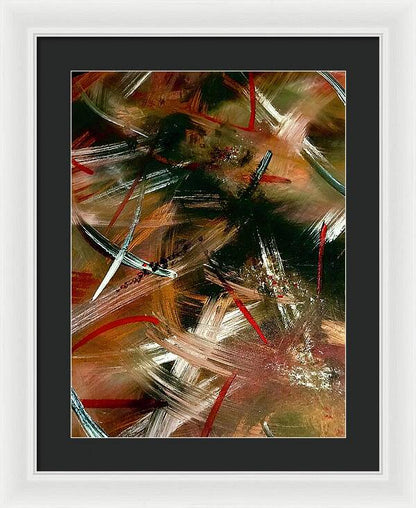 Gold Feather 1 - Framed Print