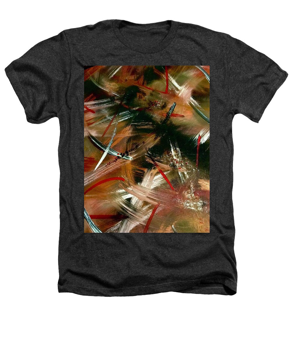 Gold Feather 1 - Heathers T-Shirt