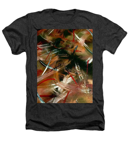Gold Feather 1 - Heathers T-Shirt