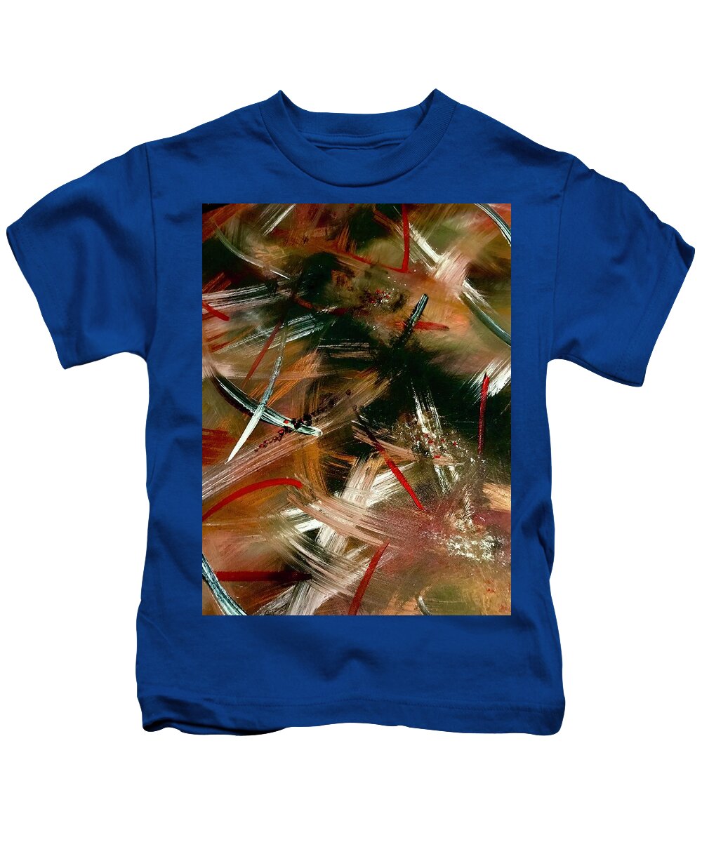 Gold Feather 1 - Kids T-Shirt
