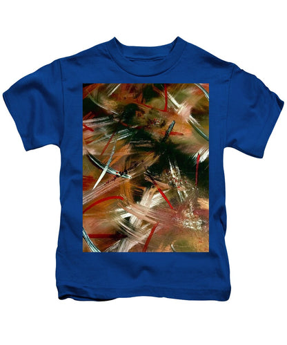 Gold Feather 1 - Kids T-Shirt