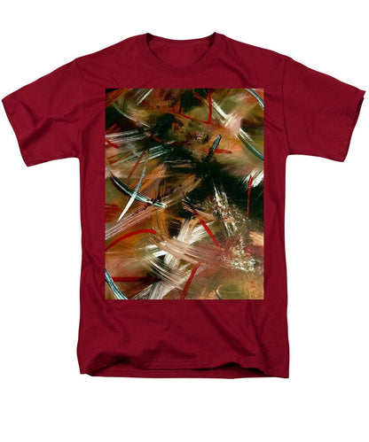 Gold Feather 1 - Men's T-Shirt  (Regular Fit)
