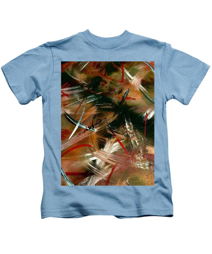 Gold Feather 1 - Kids T-Shirt