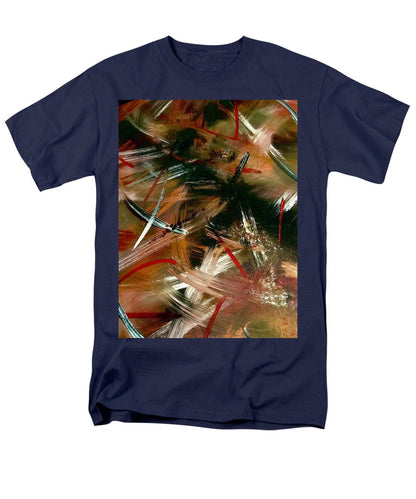 Gold Feather 1 - Men's T-Shirt  (Regular Fit)