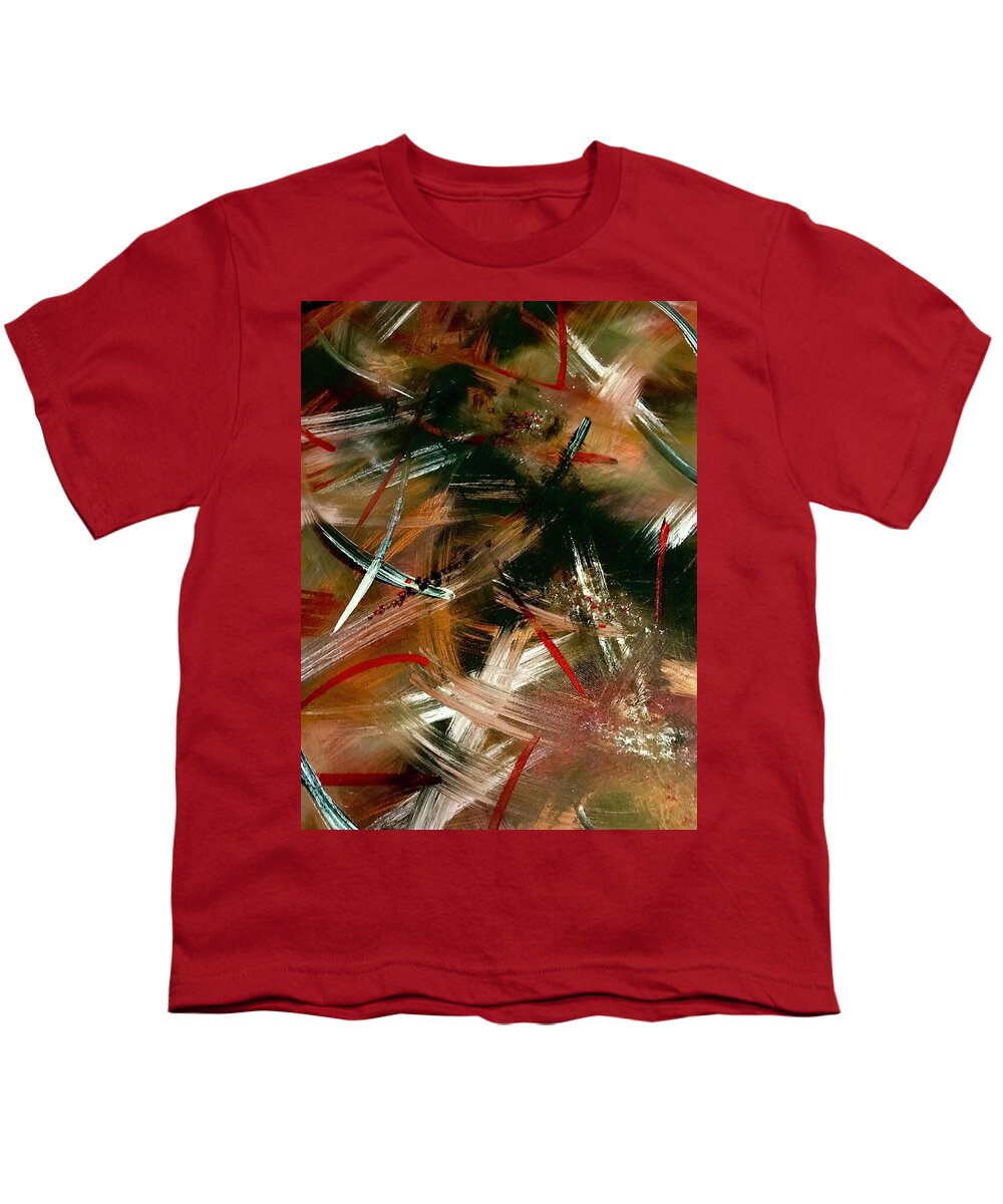 Gold Feather 1 - Youth T-Shirt