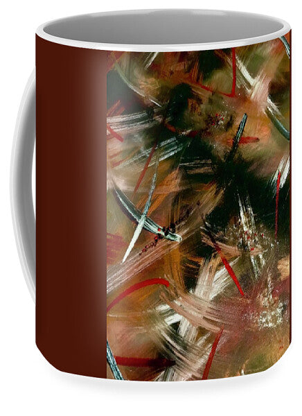 Gold Feather 1 - Mug