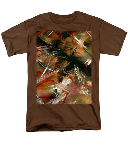 Gold Feather 1 - Men's T-Shirt  (Regular Fit)