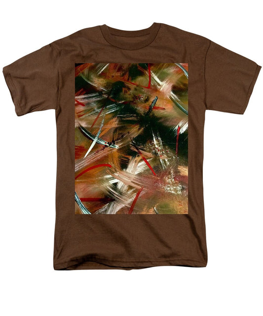 Gold Feather 1 - Men's T-Shirt  (Regular Fit)