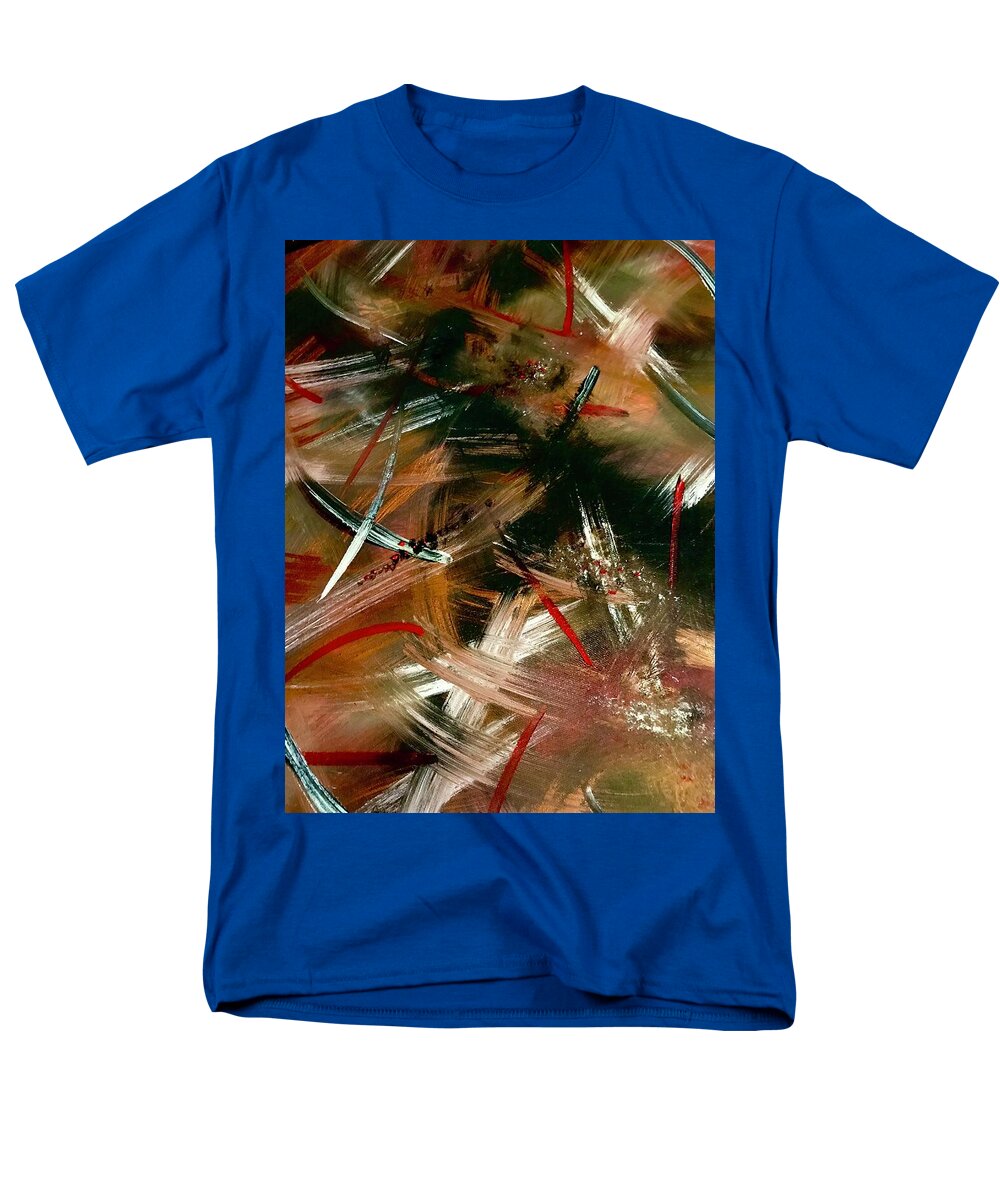 Gold Feather 1 - Men's T-Shirt  (Regular Fit)