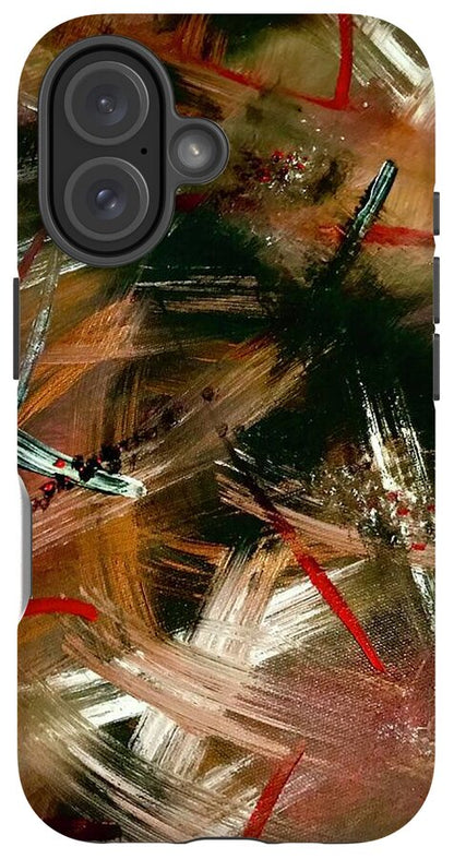 Gold Feather 1 - Phone Case