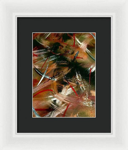 Gold Feather 1 - Framed Print