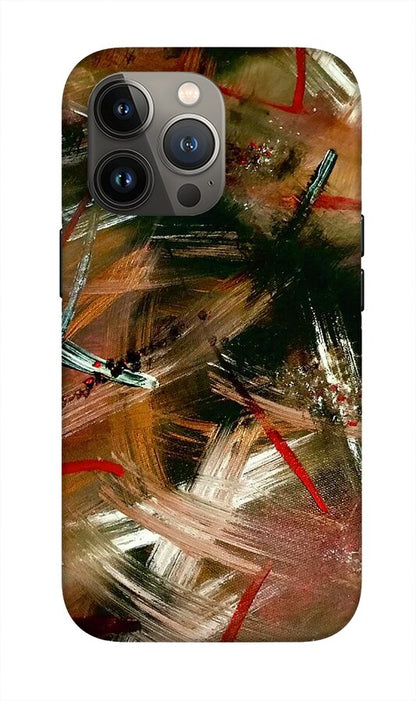 Gold Feather 1 - Phone Case