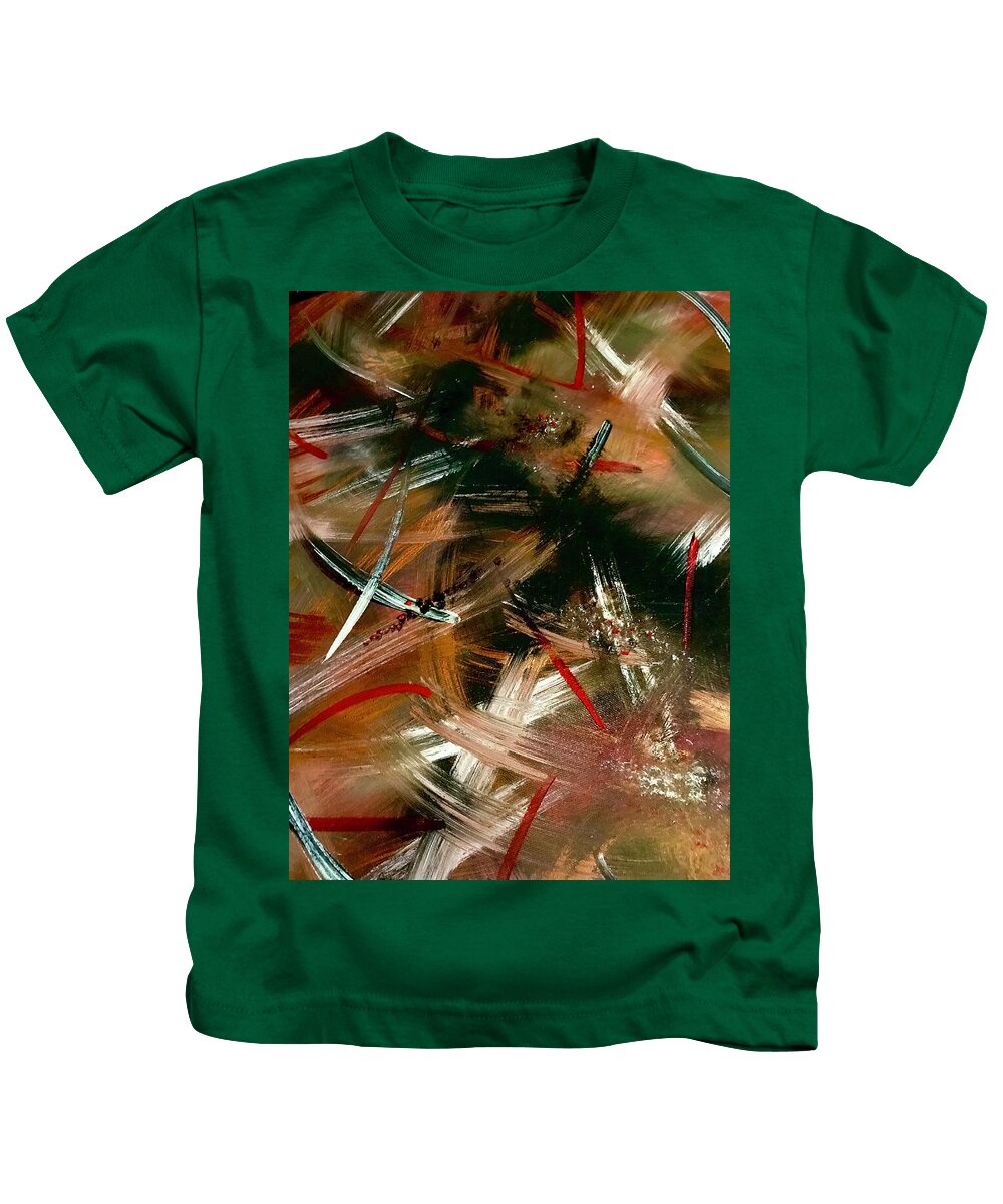 Gold Feather 1 - Kids T-Shirt