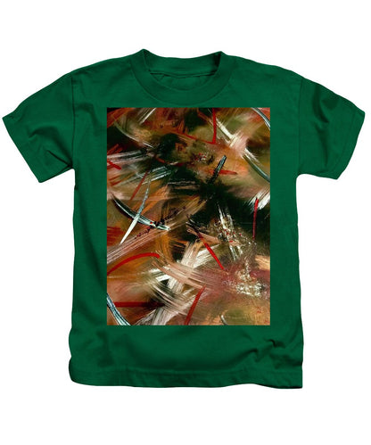Gold Feather 1 - Kids T-Shirt