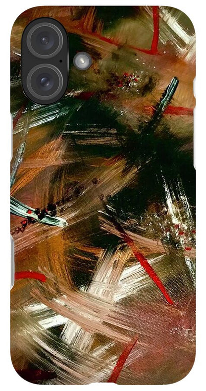 Gold Feather 1 - Phone Case