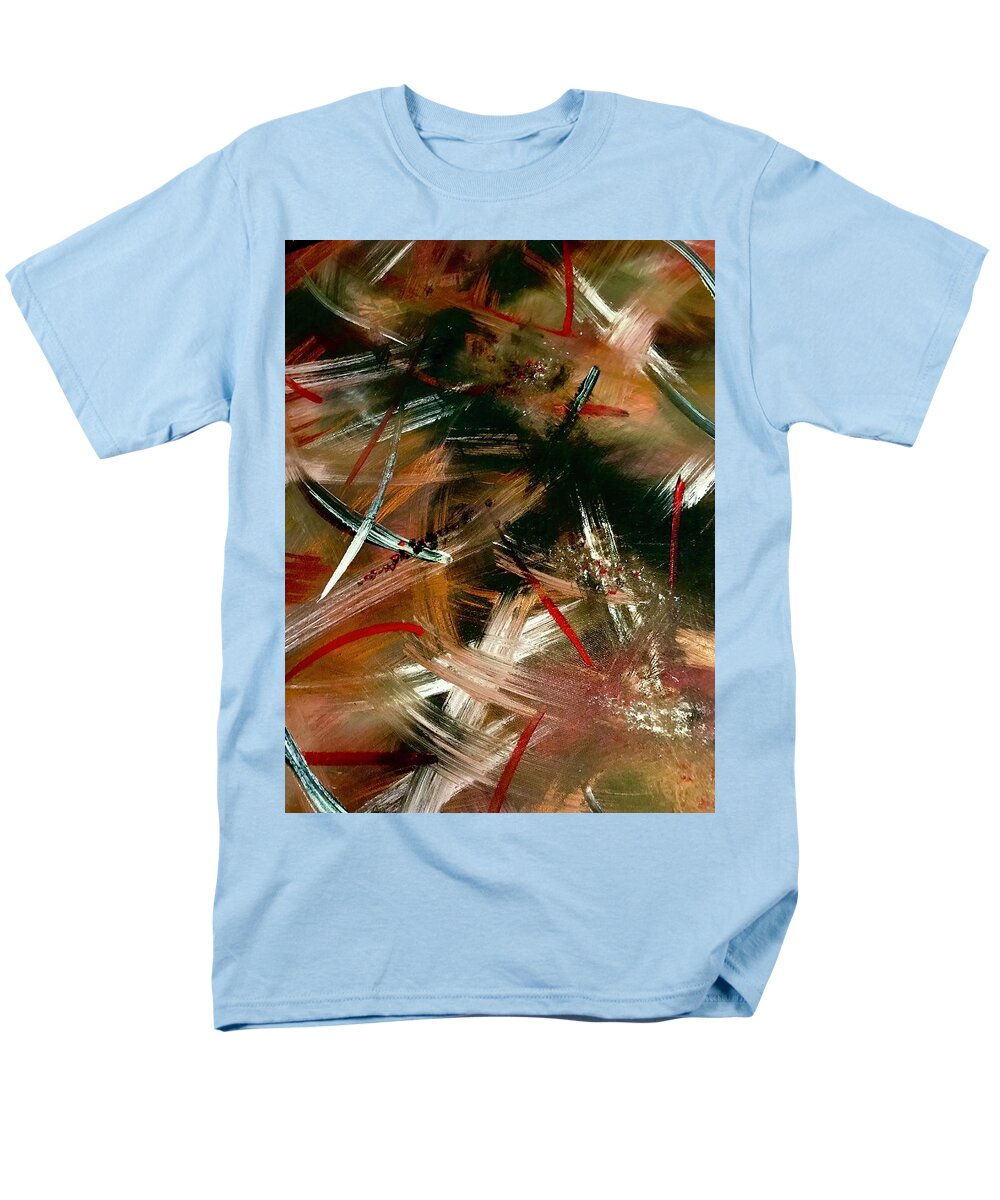 Gold Feather 1 - Men's T-Shirt  (Regular Fit)