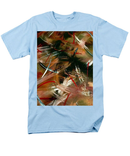 Gold Feather 1 - Men's T-Shirt  (Regular Fit)