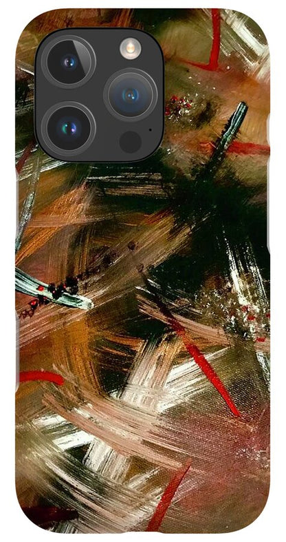 Gold Feather 1 - Phone Case