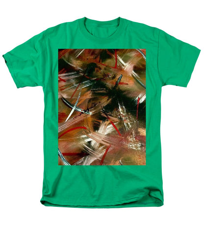 Gold Feather 1 - Men's T-Shirt  (Regular Fit)