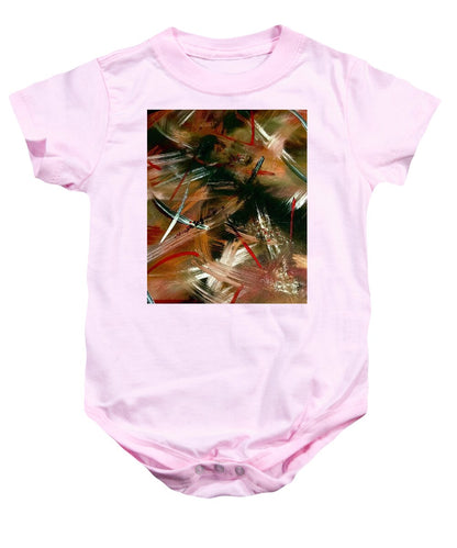 Gold Feather 1 - Baby Onesie