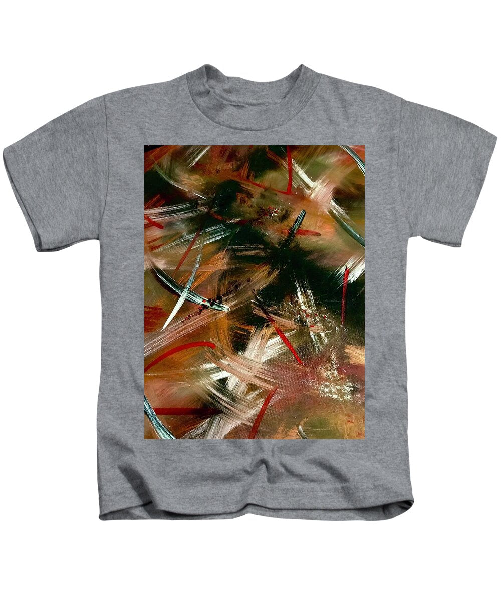 Gold Feather 1 - Kids T-Shirt