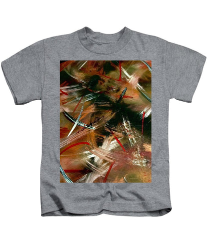 Gold Feather 1 - Kids T-Shirt