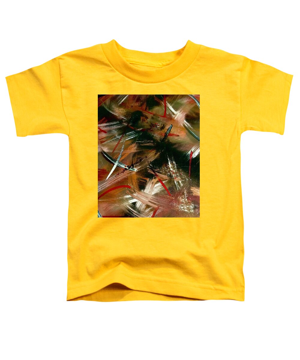 Gold Feather 1 - Toddler T-Shirt