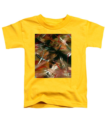 Gold Feather 1 - Toddler T-Shirt