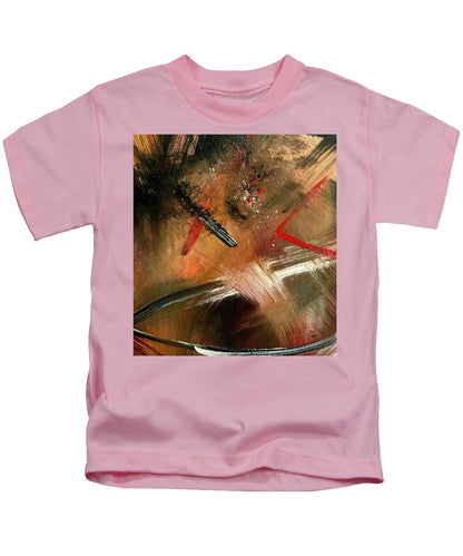 Gold Feather 2 - Kids T-Shirt