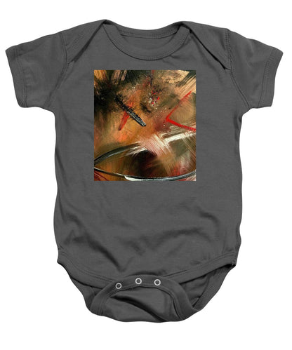 Gold Feather 2 - Baby Onesie