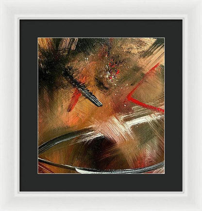 Gold Feather 2 - Framed Print