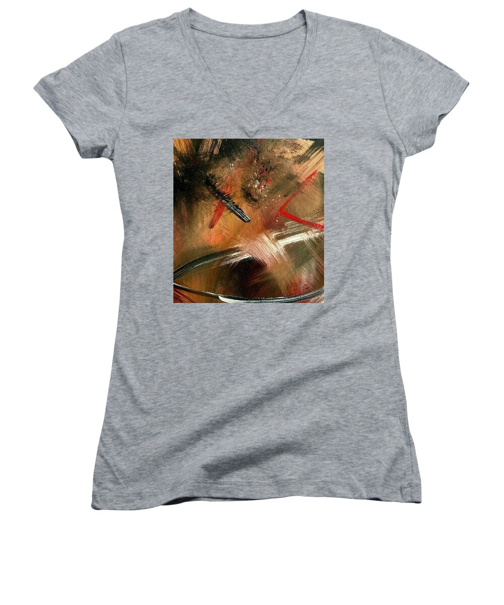 Gold Feather 2 - Women's V-Neck