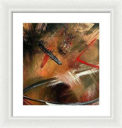Gold Feather 2 - Framed Print