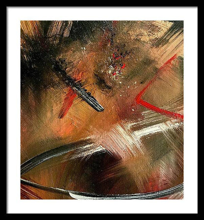 Gold Feather 2 - Framed Print