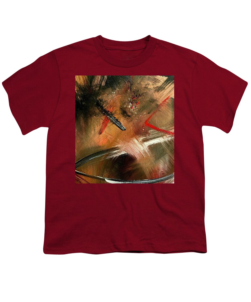 Gold Feather 2 - Youth T-Shirt