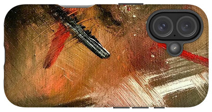 Gold Feather 2 - Phone Case
