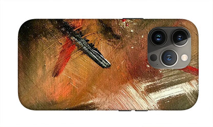 Gold Feather 2 - Phone Case