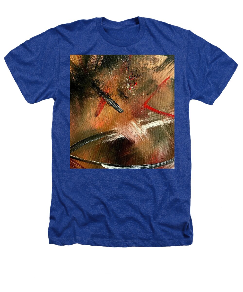 Gold Feather 2 - Heathers T-Shirt