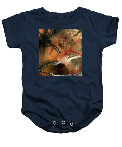 Gold Feather 2 - Baby Onesie