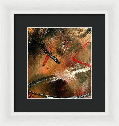 Gold Feather 2 - Framed Print