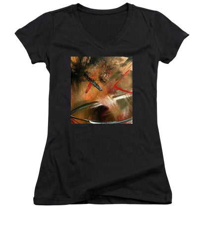 Gold Feather 2 - Women's V-Neck