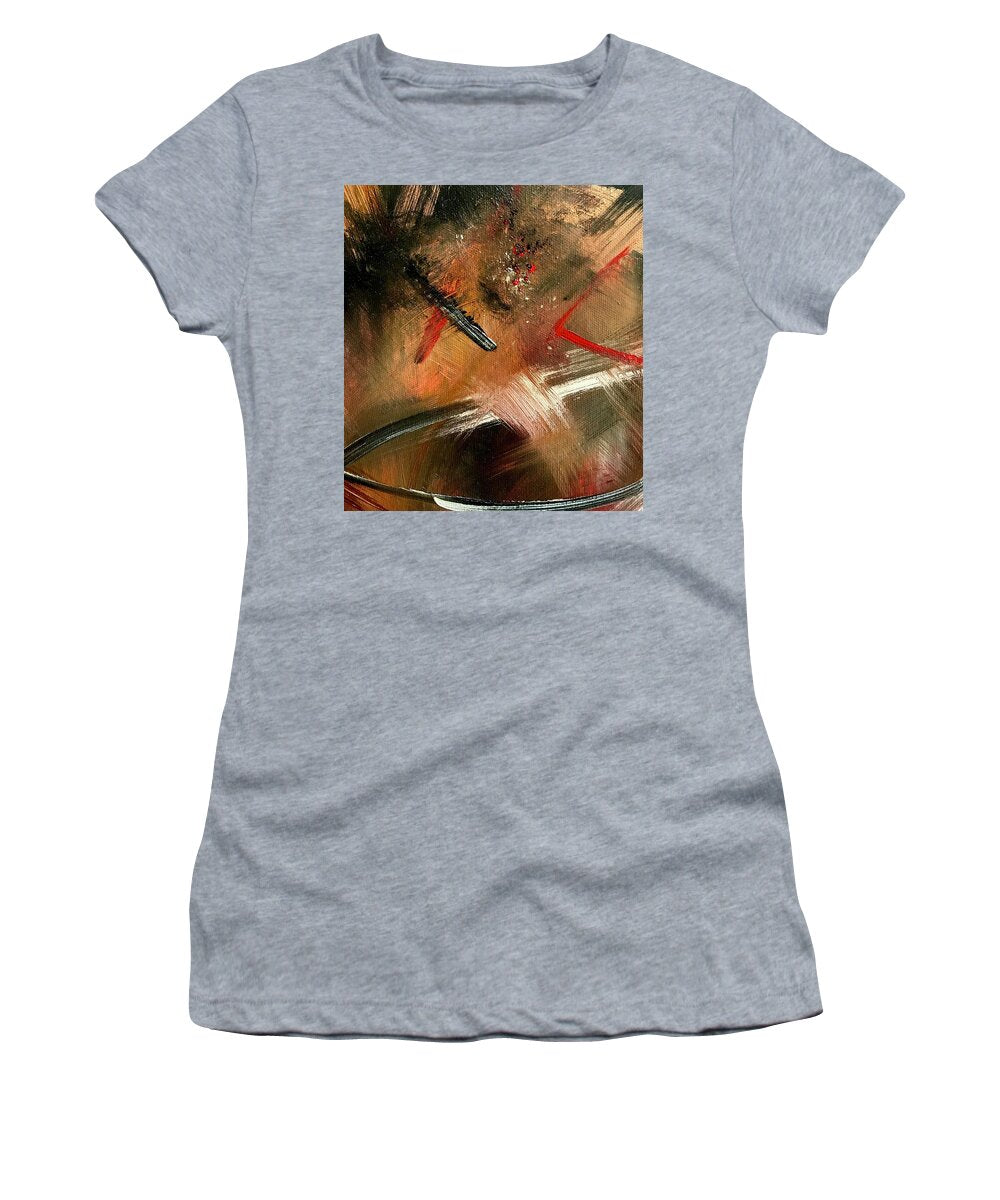 Gold Feather 2 - Women's T-Shirt