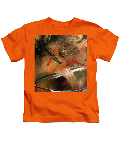 Gold Feather 2 - Kids T-Shirt