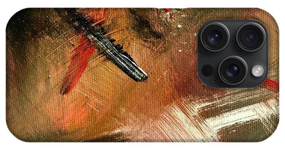 Gold Feather 2 - Phone Case
