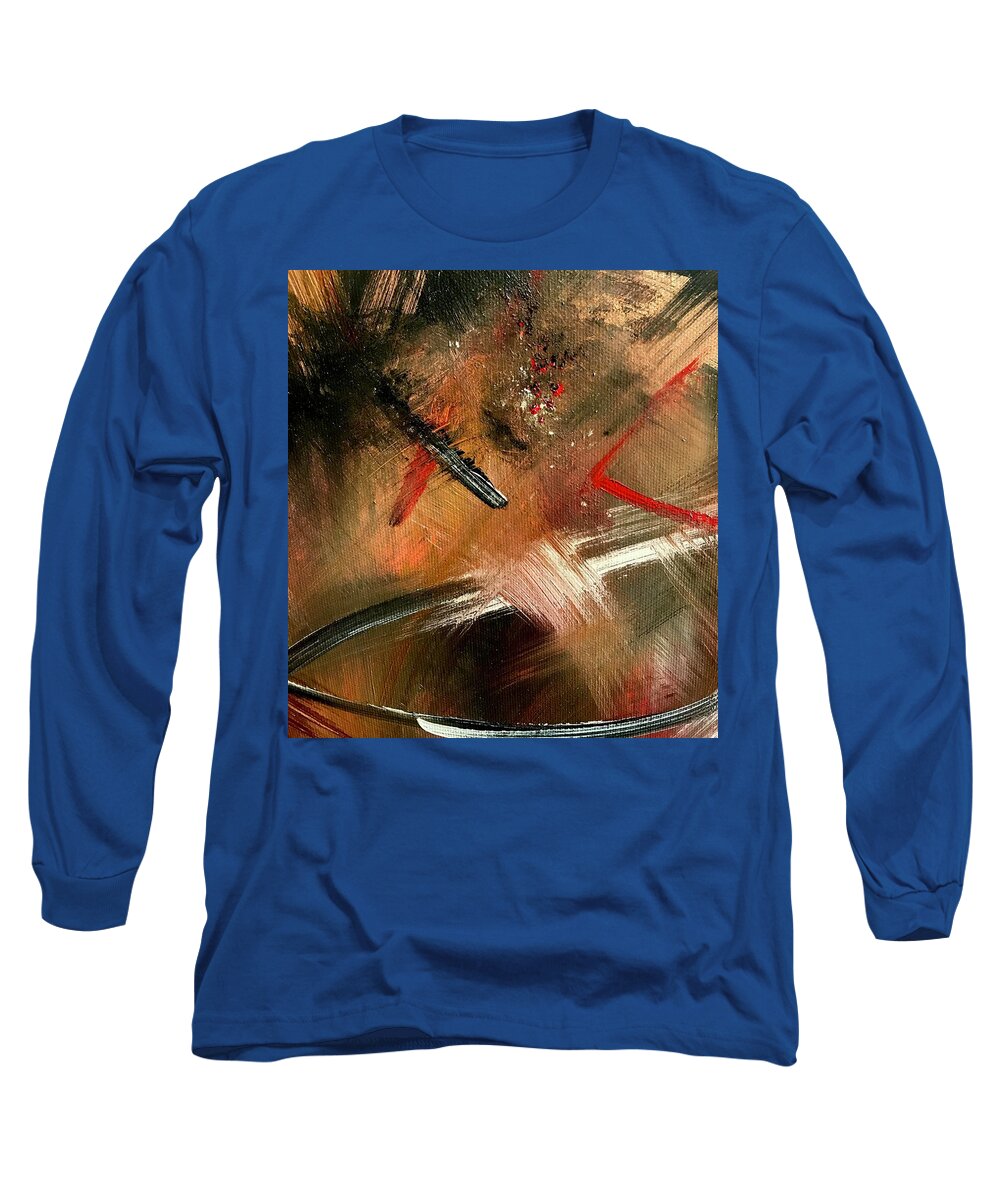 Gold Feather 2 - Long Sleeve T-Shirt