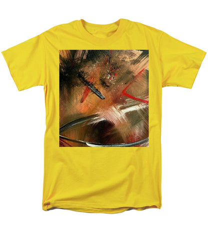 Gold Feather 2 - Men's T-Shirt  (Regular Fit)