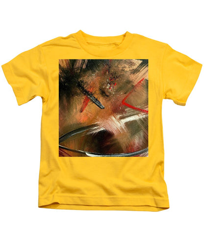 Gold Feather 2 - Kids T-Shirt