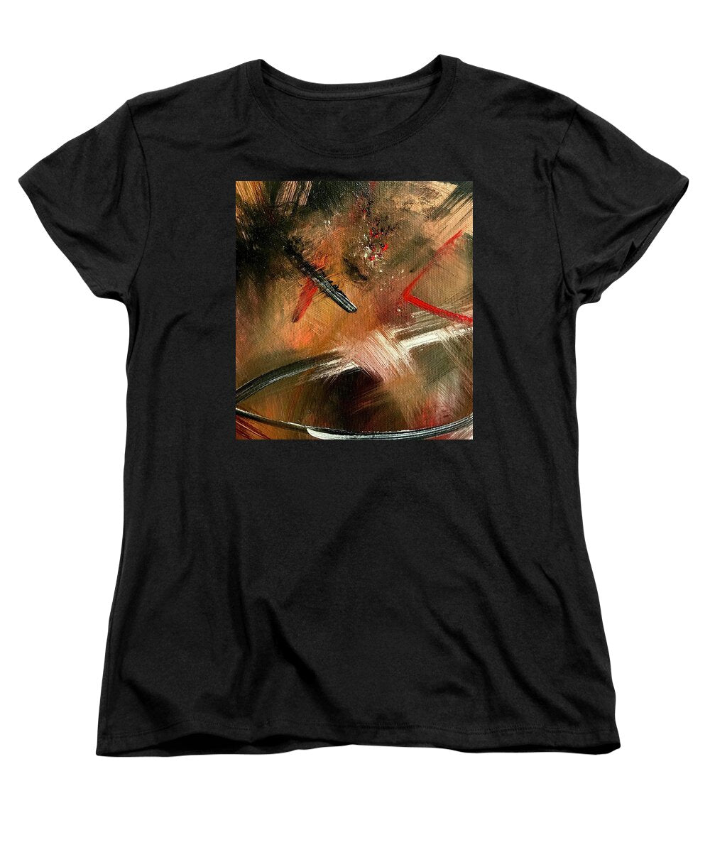 Gold Feather 2 - Women's T-Shirt (Standard Fit)